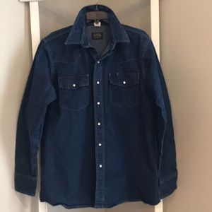 BB Brand Heavy Denim Work Button Down